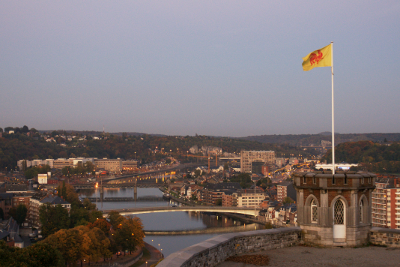 Vue depuis la Citadelle, par Xavier E. G. Dierick